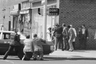 August 22, hostages taken during botched Brooklyn bank robbery