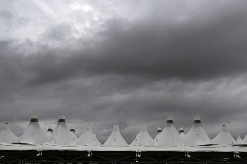 DIA ground stop for severe thunderstorms delays flights