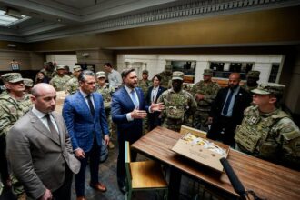 JD Vance Heckled At Photo Op With National Guard In DC