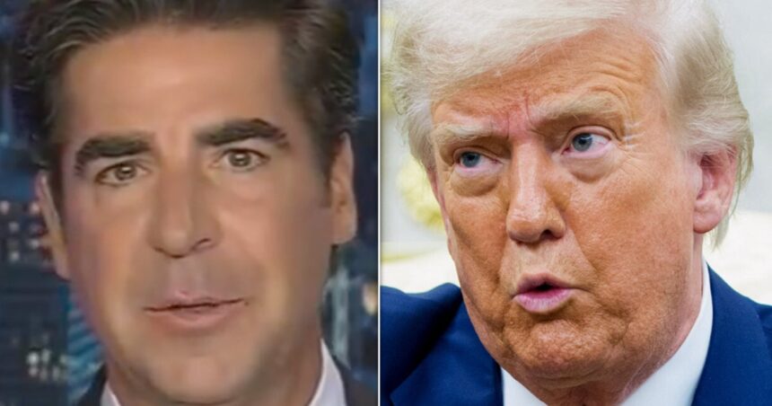 Jesse Watters Announces New Trump-Themed Rule For Men