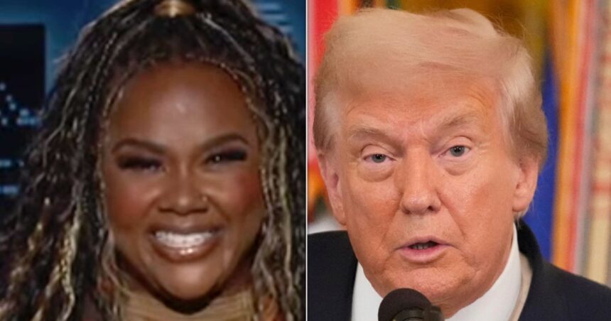 'Kimmel' Guest Host Nicole Byer Challenges Trump With Just 1 Blistering Reminder