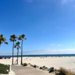 White sand beach in Coronado, California