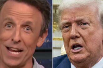 Seth Meyers Gobsmacked By Trump’s Latest Brain Blip: ‘Oh Dude, Don’t Admit That!’