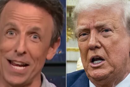 Seth Meyers Gobsmacked By Trump’s Latest Brain Blip: ‘Oh Dude, Don’t Admit That!’