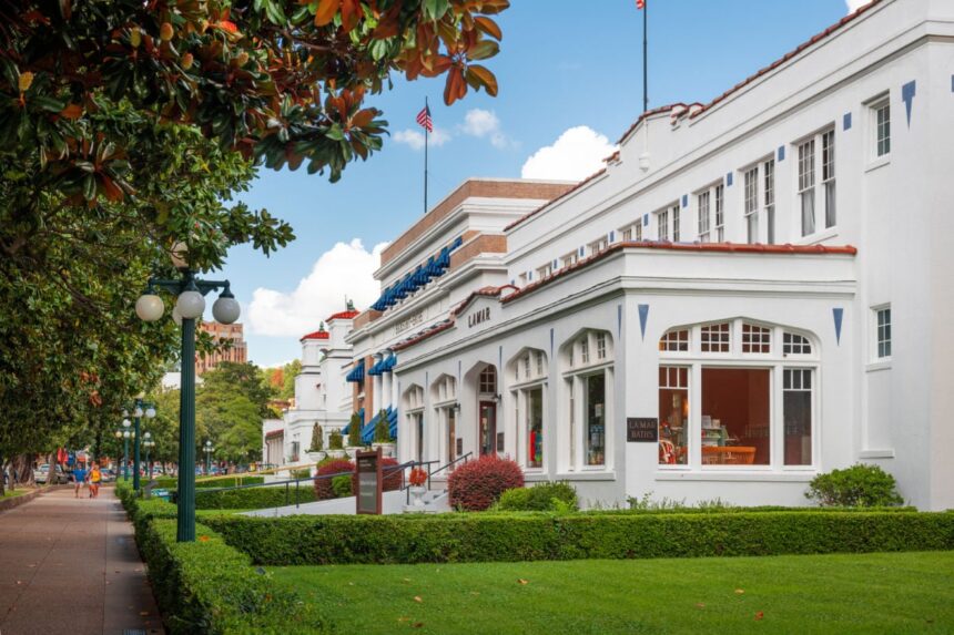 The Lamar and Buckstaff Baths in Hot Springs