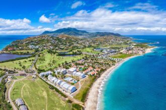 Panoramic View Of Saint Kitts And Nevis