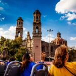 Tour bus in Mexico City