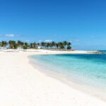 White-sand beach in Bimini