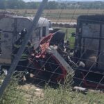 BMW driver loses control, lands upside-down in Arapahoe County