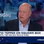 David Tepper says Fed could cut a few more times, but easing too much risks entering 'danger territory'