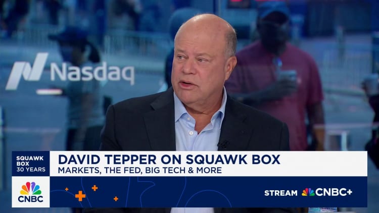 David Tepper says Fed could cut a few more times, but easing too much risks entering 'danger territory'
