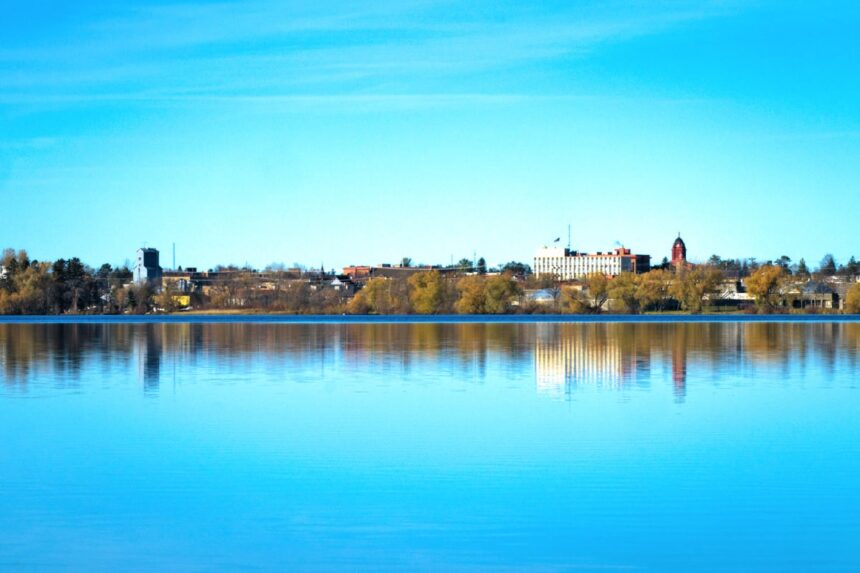 Lake Bemidji on nice day