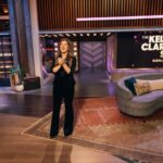 Kelly Clarkson Tears Up During Return To Talk Show