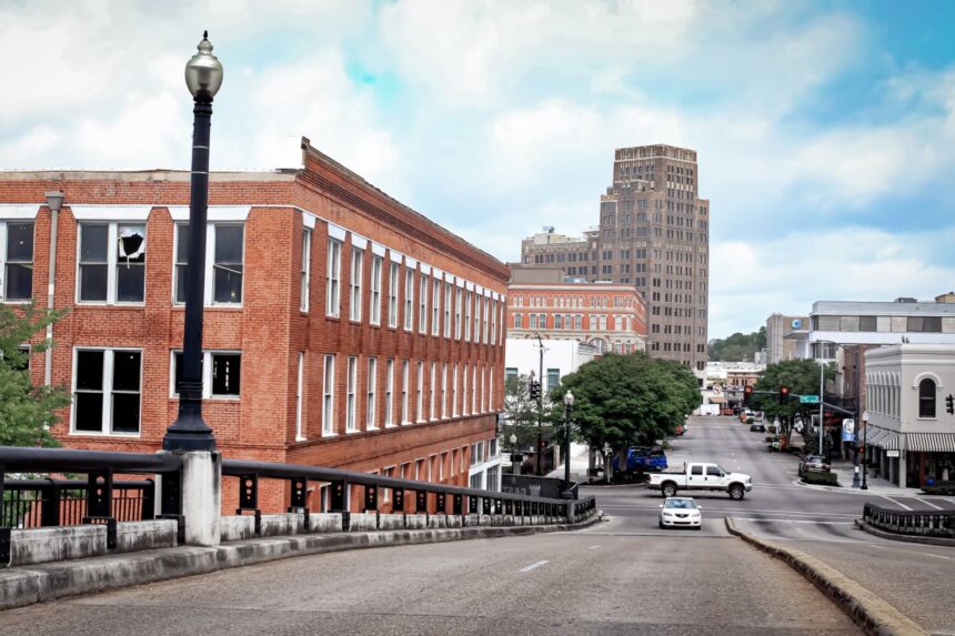 Meridian, MS cityscape