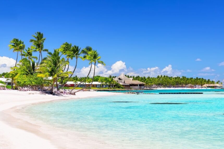 White Sand Beach In Punta Cana, Dominican Republic