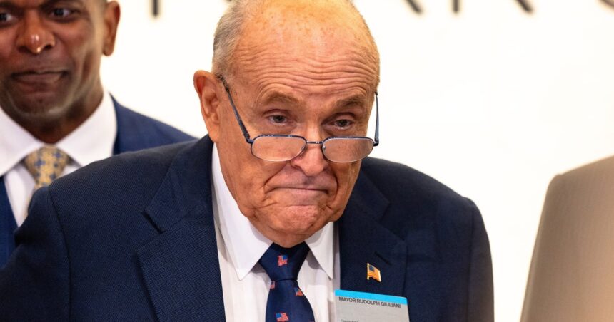 Rudy Giuliani Hospitalized After Car Accident