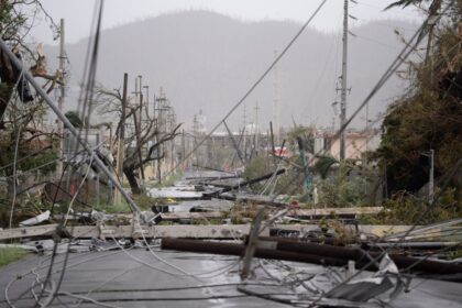 September 20, hurricane plunges Puerto Rico into darkness