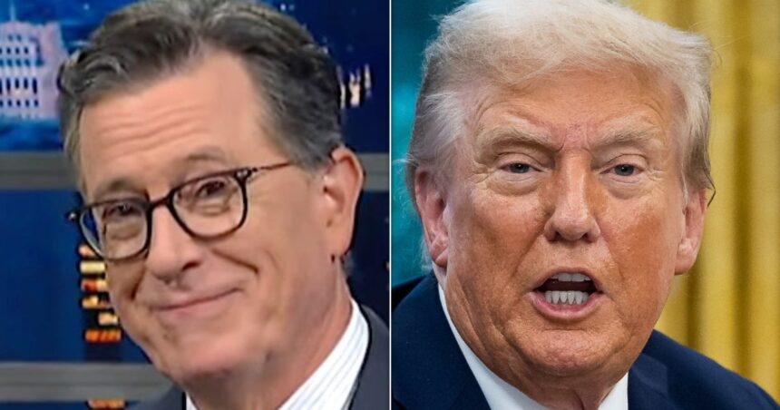 Stephen Colbert Burns Trump With A Warning About His 'Cankles'