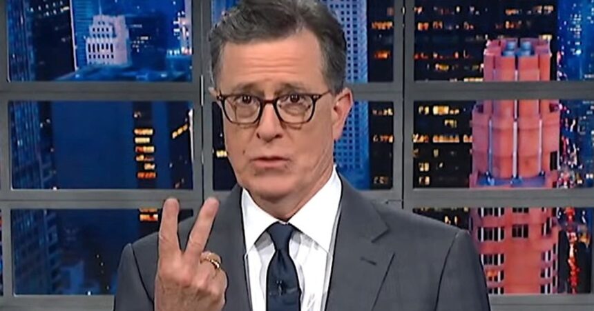 Stephen Colbert Gets Bleeped With '2 Word' Reply To Donald Trump
