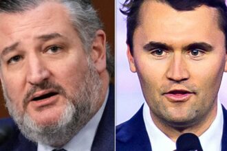 Ted Cruz Shares Video Of Himself Whitewashing Anti-Charlie Kirk Graffiti