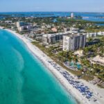 Shores of Lido Key, FL on nice day