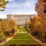 Historic Palace In Madrid, Spain
