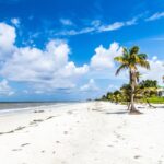 White sand beach in Fort Myers