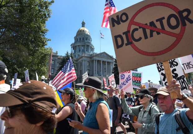 Thousands march in Denver in support of the working class and against Trump administration policies