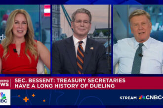 Treasury secretaries 'have a history of dueling'