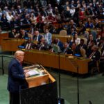 Trump says he was victim of 'triple sabotage' at UN