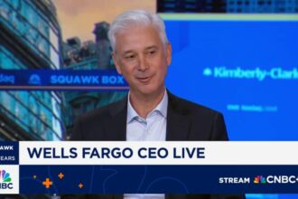 Wells Fargo CEO Charles Scharf sees downside to U.S. economy