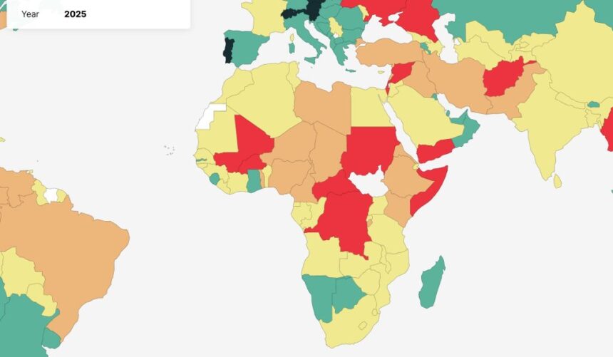 safest countries in africa
