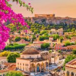 Picturesque View Of Athens, Greece