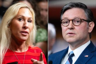 GOP Feud Intensifies As Marjorie Taylor Greene Unleashes New Hit On Mike Johnson