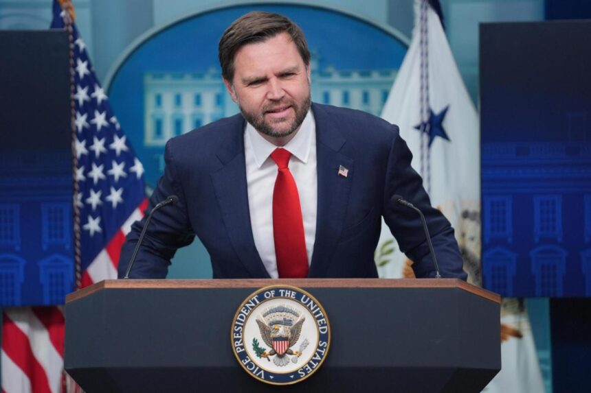 JD Vance dismisses bipartisan outrage over racist and offensive Young Republican group chat