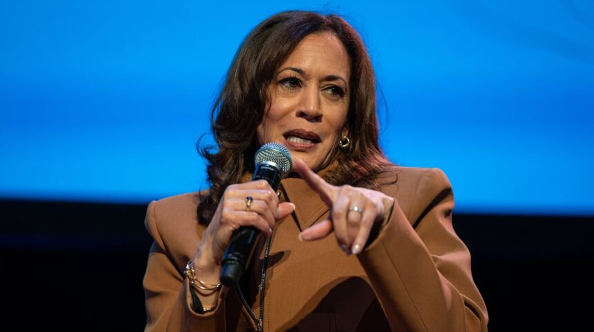 Kamala Harris Roasts Trump White House With 4-Syllable Curse Word