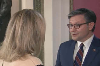 Mike Johnson's Reaction To Trump Is 'Unhinged' Quip Raises Eyebrows