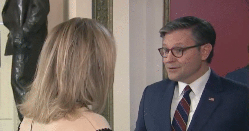 Mike Johnson's Reaction To Trump Is 'Unhinged' Quip Raises Eyebrows