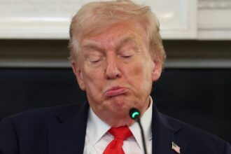 Surreal Video Shows Cops Tackling A Gigantic Penis During Anti-Trump Protest