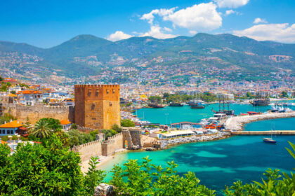 The Red Tower In Alanya, Turkey