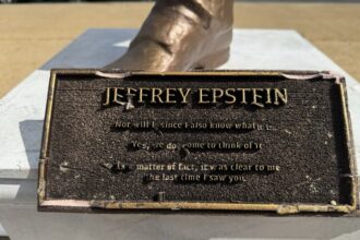 Trump-Epstein ‘Friendship’ Statue Returns To DC
