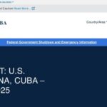 U.S. Embassy In Cuba Issues Travel Alert Over Security