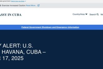 U.S. Embassy In Cuba Issues Travel Alert Over Security