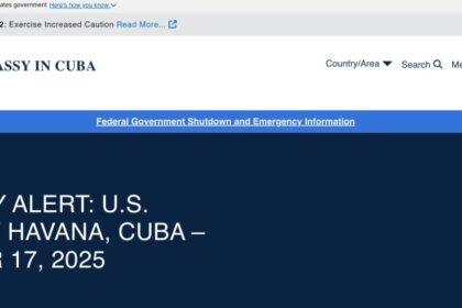 U.S. Embassy In Cuba Issues Travel Alert Over Security