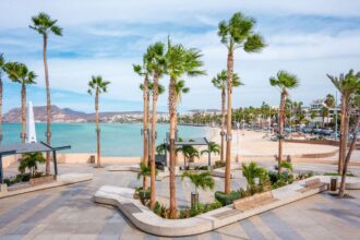 La Paz Boardwalk In Mexico