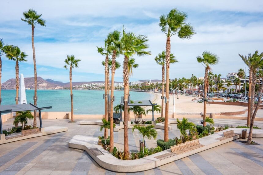 La Paz Boardwalk In Mexico