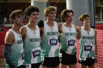 Addy and Jude Ritzenhein help lead Niwot to 5A team titles at the Colorado state cross country meet