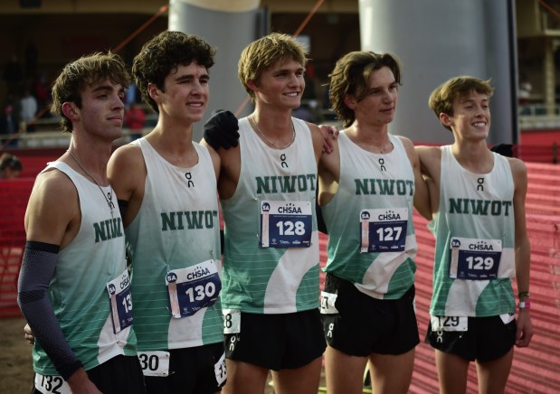 Addy and Jude Ritzenhein help lead Niwot to 5A team titles at the Colorado state cross country meet