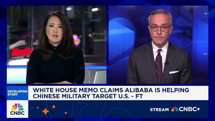 Alibaba is helping Chinese military target the U.S., White House memo claims: FT