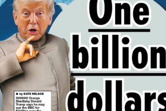 Donald Trump Compared To Dr. Evil By British Tabloid Over BBC Controversy